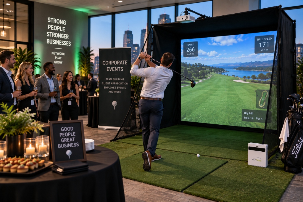 Mobile Golf Setup